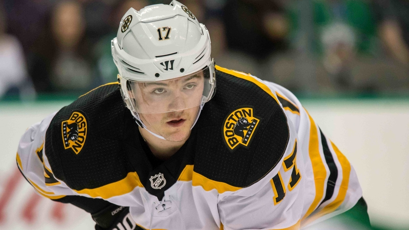 Boston Bruins Center Ryan Donato