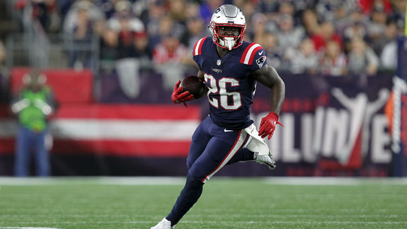 New England Patriots running back Sony Michel
