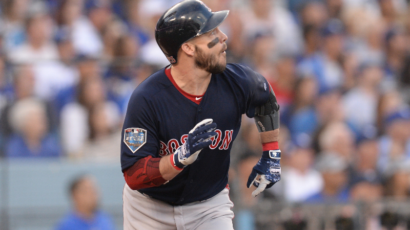 Boston Red Sox first baseman Steve Pearce