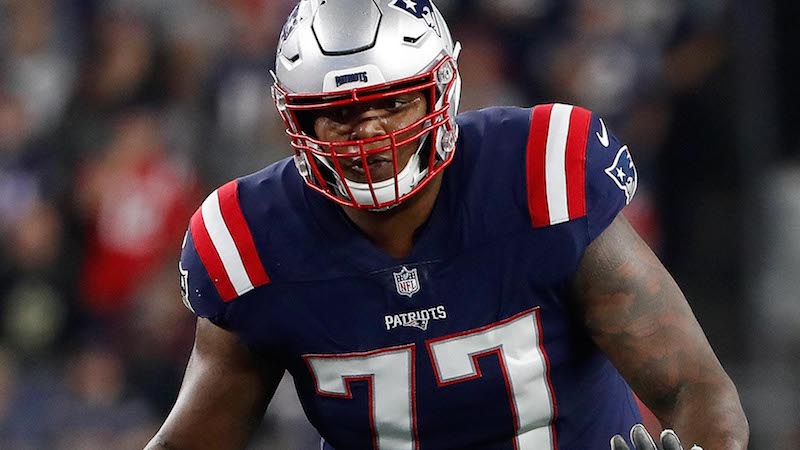 Patriots left tackle Trent Brown