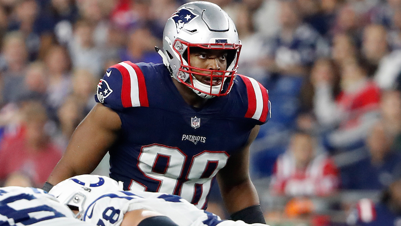 Patriots defensive end Trey Flowers