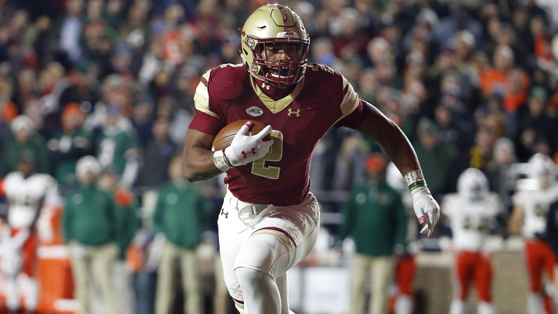 Boston College's AJ Dillon