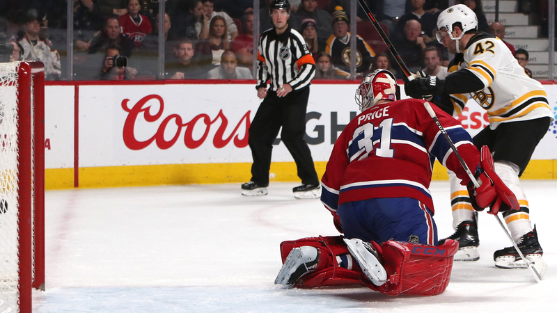 Boston Bruins' David Backes