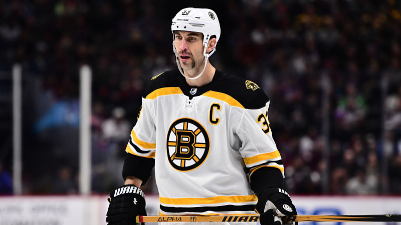 Boston Bruins defenseman Zdeno Chara