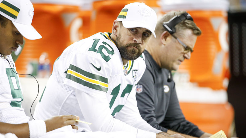 Green Bay Packers quarterback Aaron Rodgers