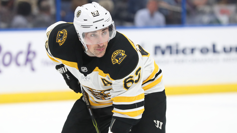 Boston Bruins Left Wing Brad Marchand
