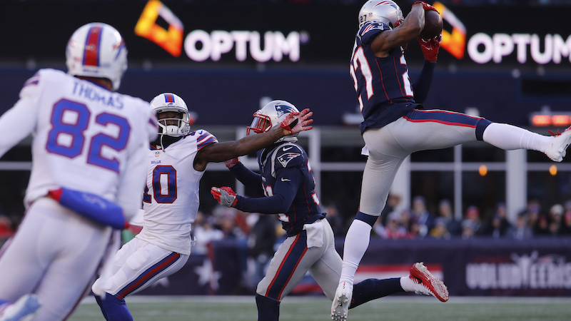 Patriots cornerback JC Jackson