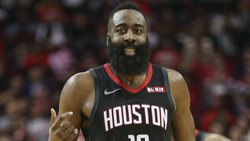 Houston Rockets guard James Harden