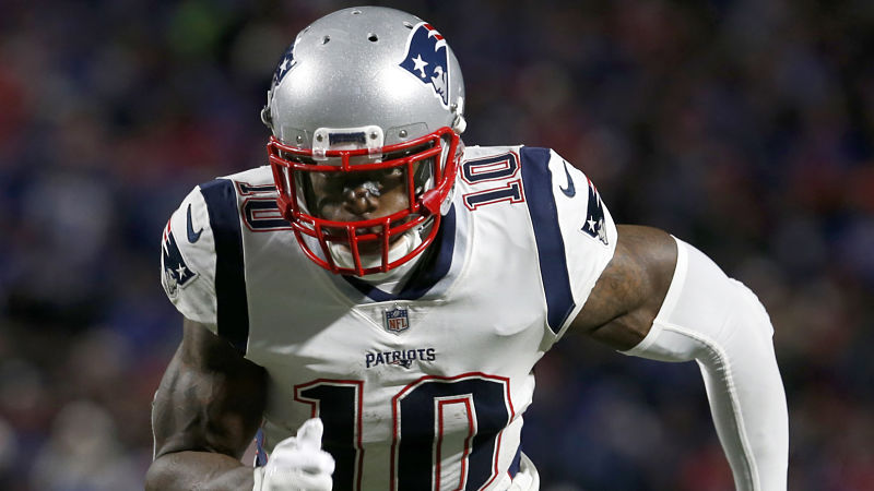 New England Patriots receiver Josh Gordon