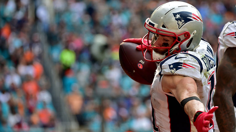 New England Patriots receiver Julian Edelman