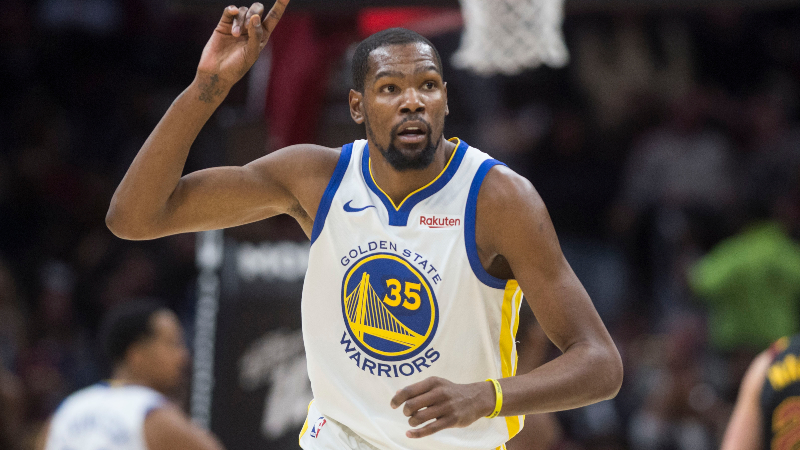 Golden State Warriors forward Kevin Durant