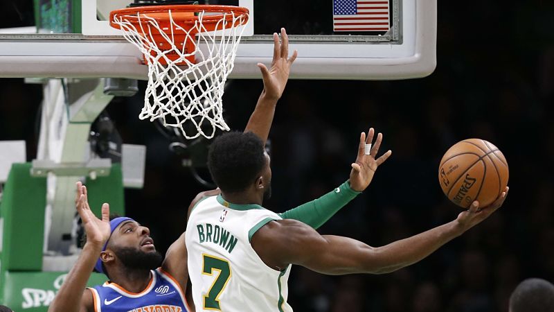Boston Celtics guard Jaylen Brown