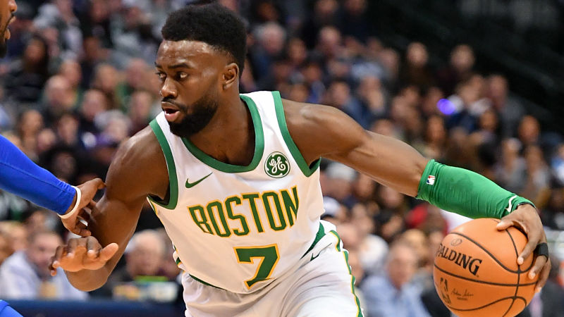 Boston Celtics guard Jaylen Brown