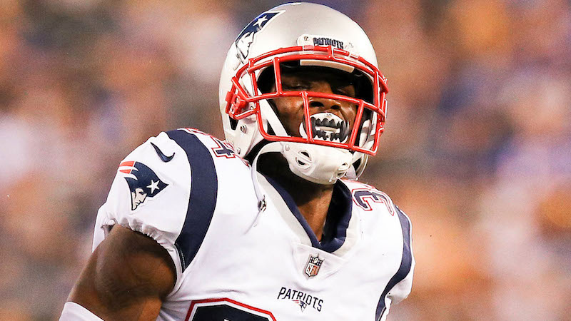 Patriots cornerback JC Jackson