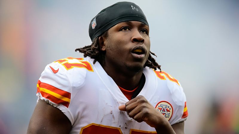 NFL running back Kareem Hunt