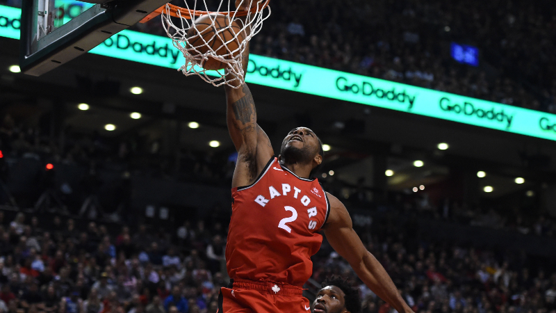 Toronto Raptors forward Kawhi Leonard