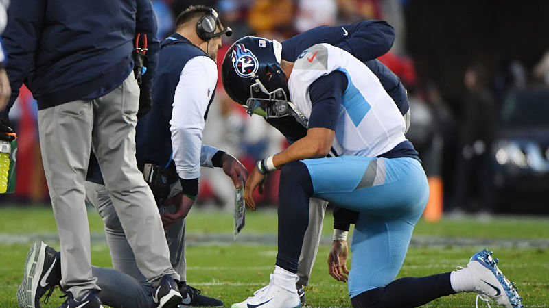 Tennessee Titans quarterback Marcus Mariota