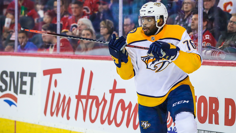 Nashville Predators Defenseman P.K. Subban