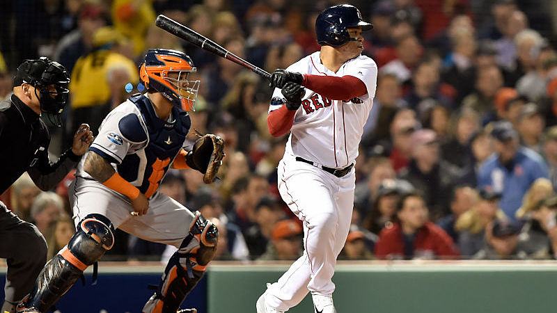 Boston Red Sox third baseman Rafael Devers