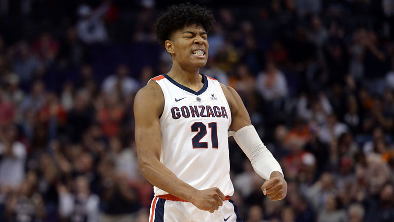 Gonzaga Bulldogs forward Rui Hachimura