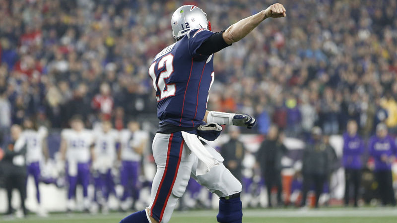 New England Patriots quarterback Tom Brady