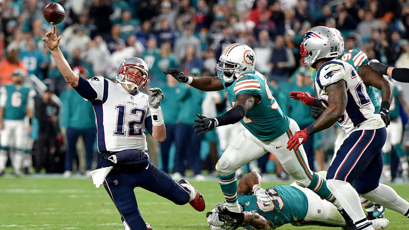 New England Patriots quarterback Tom Brady