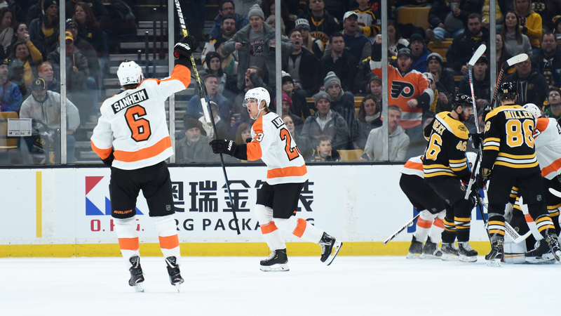 Philadelphia Flyers Defenseman Travis Sanheim