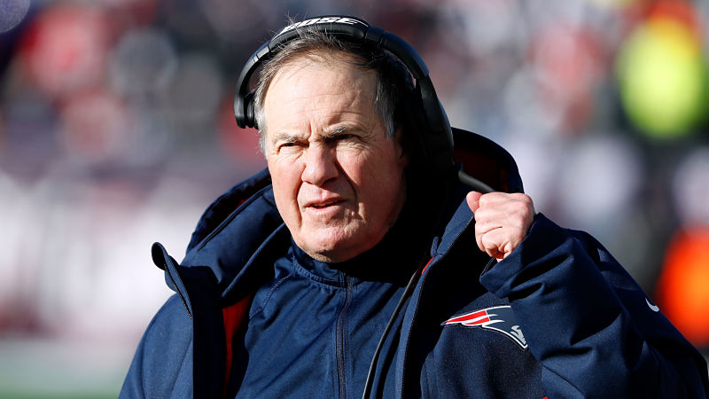 New England Patriots coach Bill Belichick