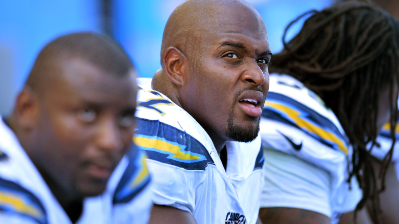 Los Angeles Chargers nose tackle Brandon