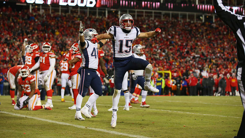 New England Patriots wide receiver Chris Hogan