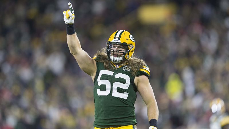 Green Bay Packers linebacker Clay Matthews