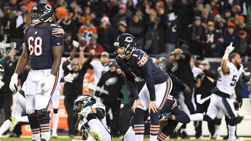 Chicago Bears Kicker Cody Parkey