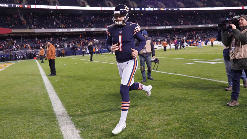 Chicago Bears kicker Cody Parkey