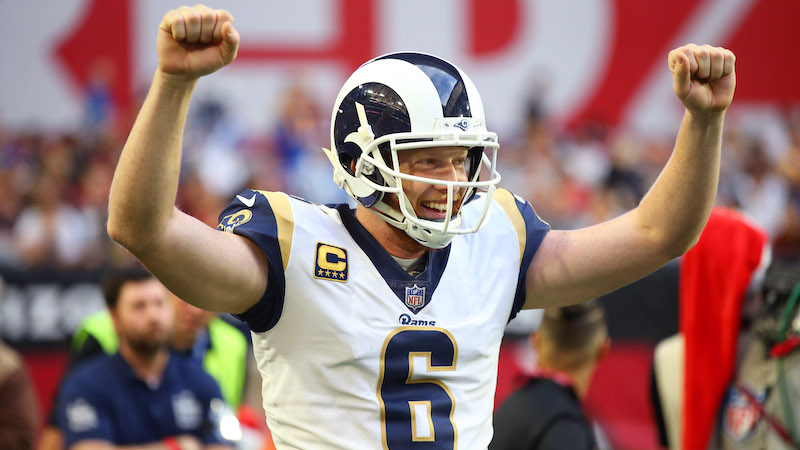Rams punter Johnny Hekker