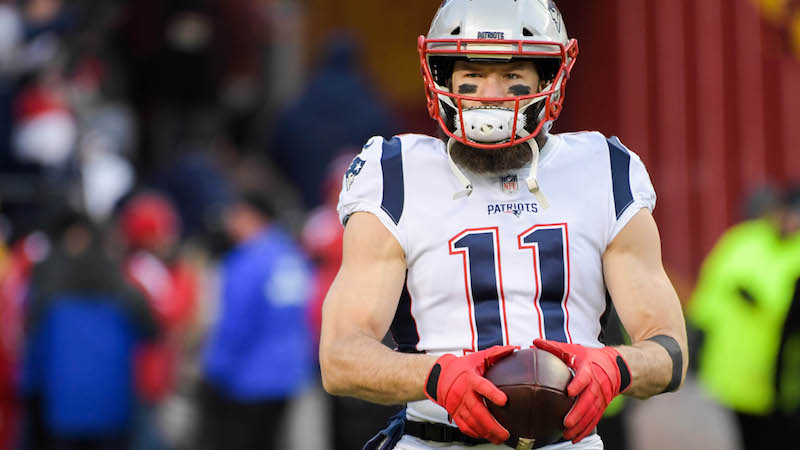 Patriots wide receiver Julian Edelman