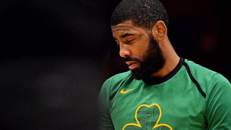 Boston Celtics guard Kyrie Irving