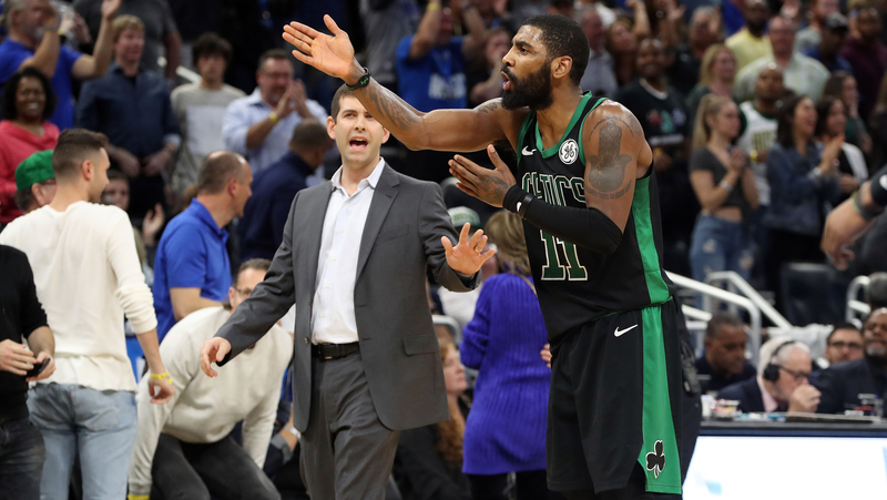 Boston Celtics Guard Kyrie Irving