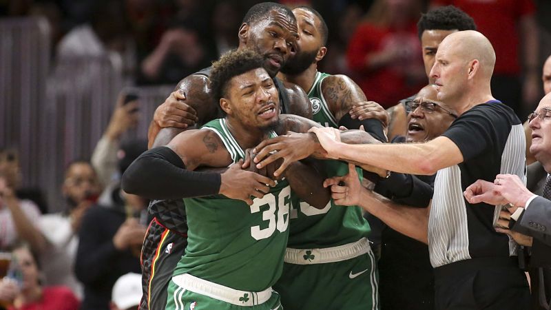 Boston Celtics guard Marcus Smart