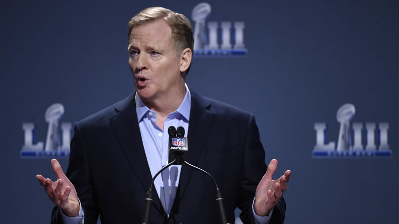 NFL commissioner Roger Goodell