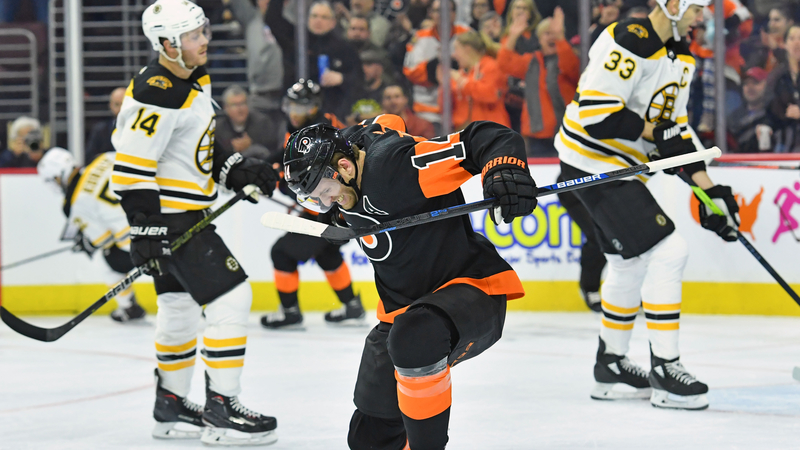 Flyers forward Sean Couturier