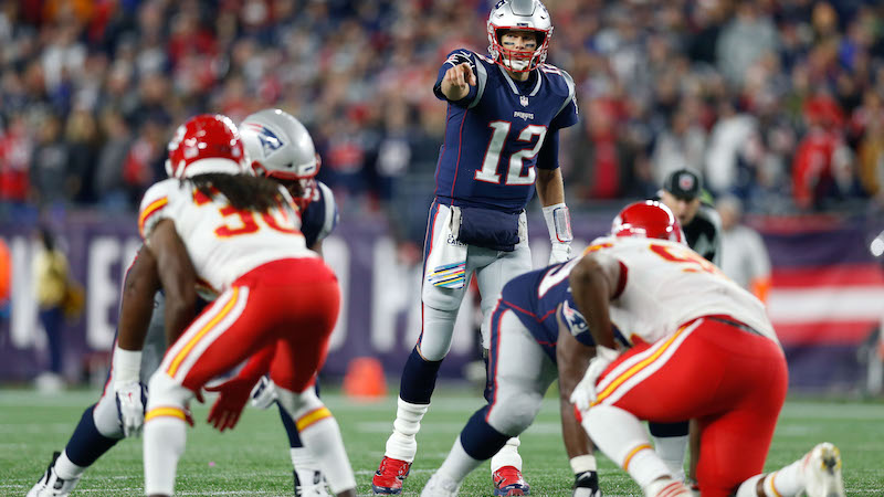 Patriots quarterback Tom Brady