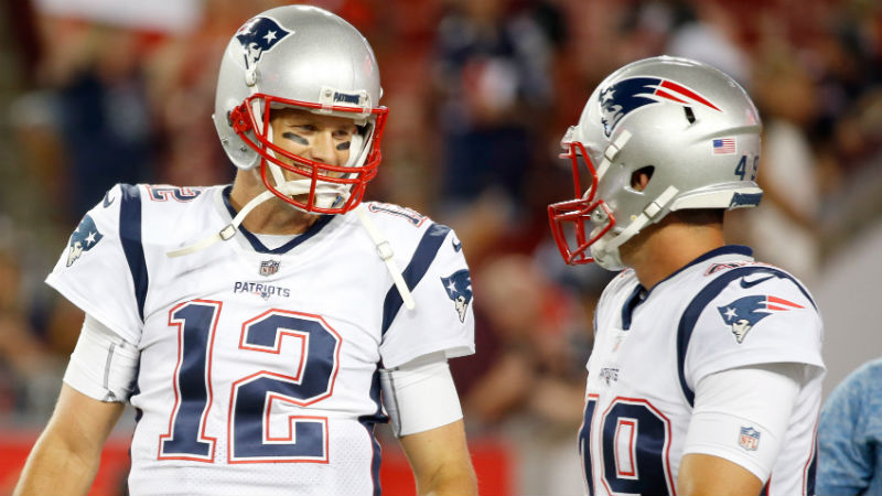 New England Patriots quarterback Tom Brady