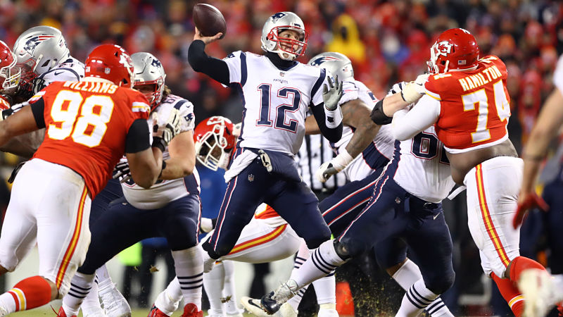 New England Patriots quarterback Tom Brady