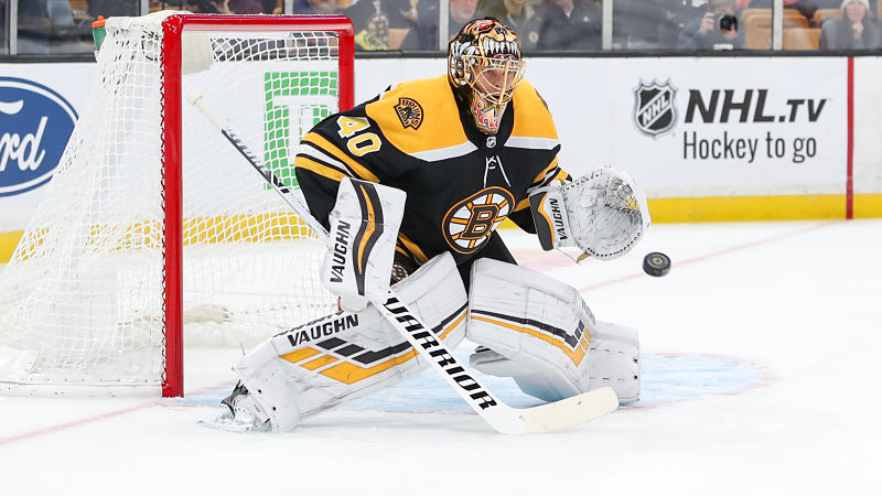 Boston Bruins goalie Tuukka Rask