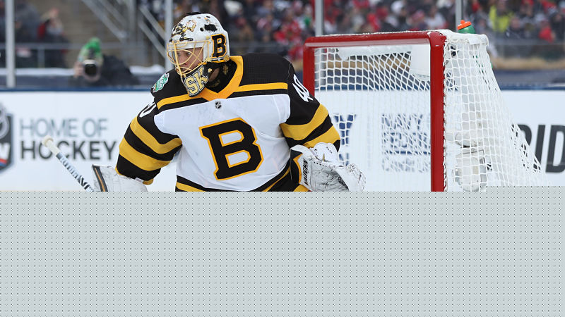 Boston Bruins goalie Tuukka Rask