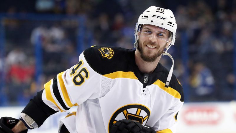 Boston Bruins center David Krejci