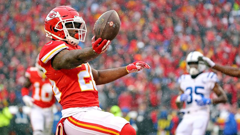 Kansas City Chiefs running back Damien Williams