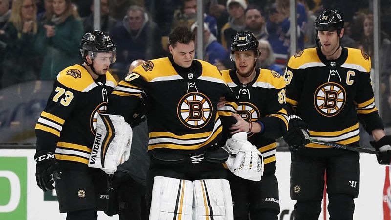 Boston Bruins goalie Tuukka Rask