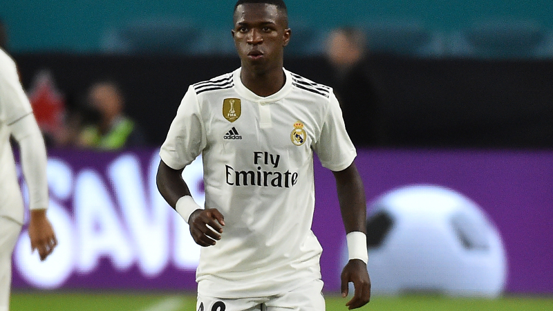 Real Madrid forward Vinicius Junior