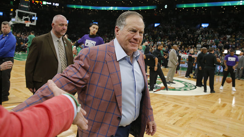 New England Patriots head coach Bill Belichick